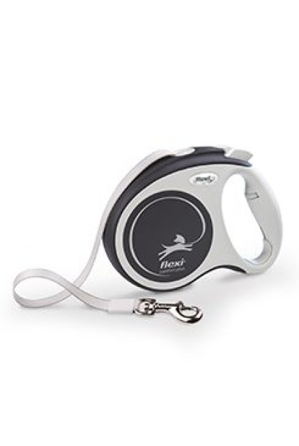 Vodítko FLEXI Comfort Plus M pásek 5m/25kg antracit