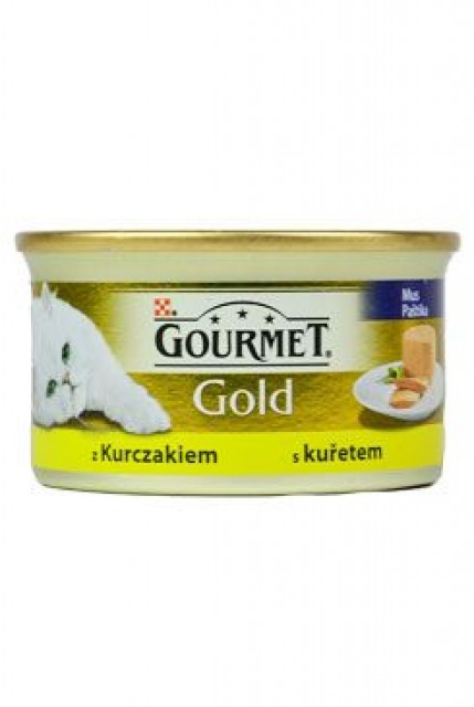Gourmet Gold konz. kočka pašt. s kuř.masem 85g