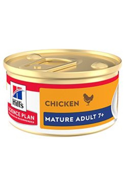 Hill's Fel. SP Adult7+ pěna Chicken Konz. 85g