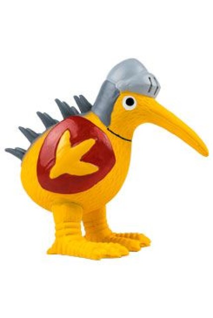Hračka pes KNIGHT latex,pískací,oranžová 13cm KW