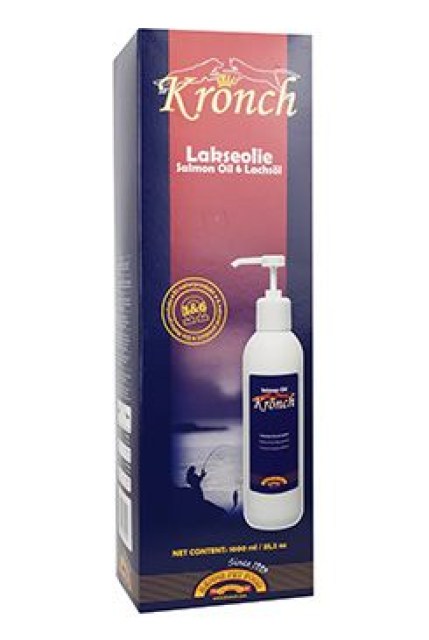 Lososový olej KRONCH pro psy a kočky 1000ml