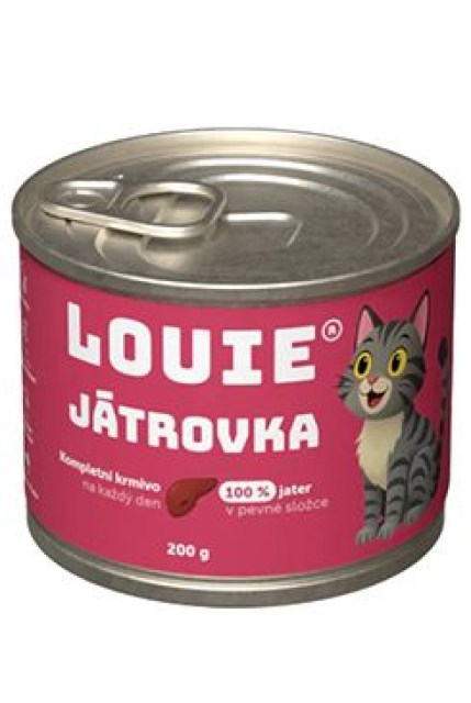Louie Cat konz. Játrovka s prebiotiky 200g