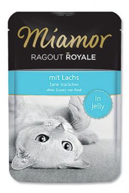 Miamor Cat Ragout kapsa losos v želé 100g