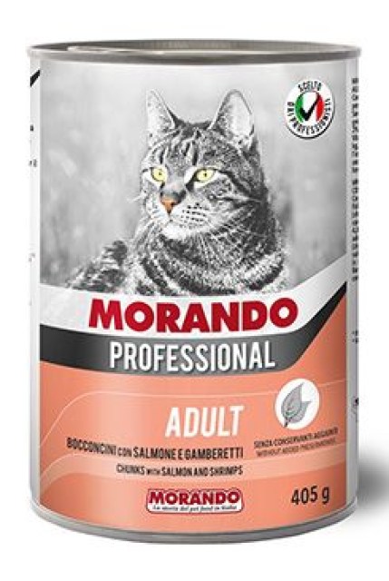 Morando Professional konz.pro kočky krevety,losos 405g