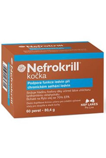 Nefrokrill pro kočky 60tob