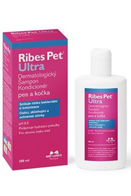 Ribes Pet Ultra pro psy a kočky, šampon 200ml
