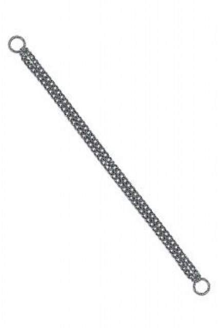 Obojek kovový stahovák 2-řadý 30cm/2mm Tommi