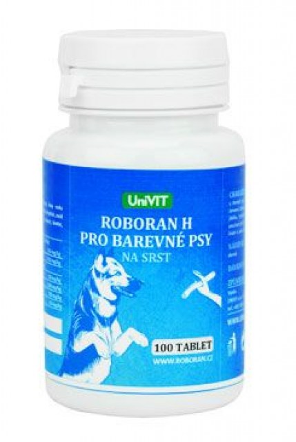 Roboran H pro psy Barevné 100tbl