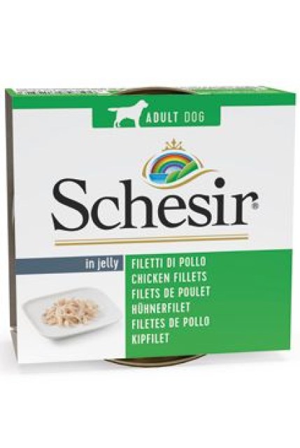 Schesir Dog konz. Adult kuřecí filé 150G