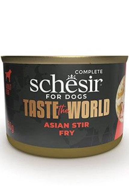 Schesir Dog konz. Taste World chick.asian stir fry150g
