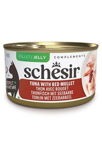 Schesir Cat konz. Complements tuňák/parmice želé 70g