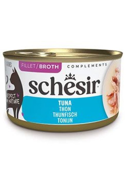 Schesir Cat konz. Complements tuňák vývar 70g