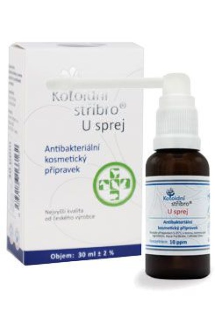 Koloidní stříbro spray s aplikátorem 30ppm 30ml