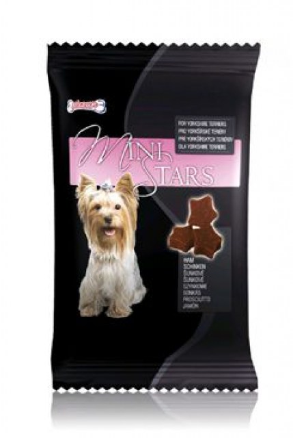 Mlsoun Mini Stars šunkové 50g