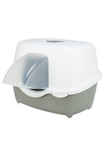 WC kočka DAVIO TOP krytý vstup 56x39x39cm šedá/bílá TR
