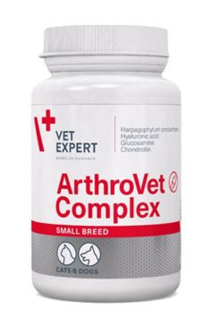 VetExpert ArthroVet HA Complex Small Breed&Cats 60cps