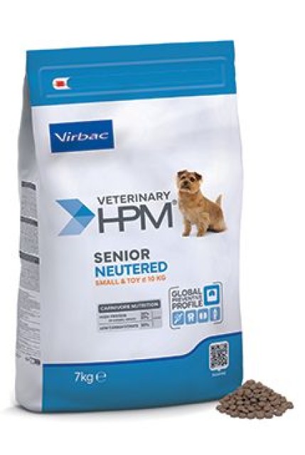 VET HPM Senior Neutered Dog Small & Toy 7kg NEW
