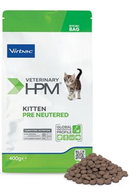 VET HPM Kitten Pre Neutered Cat 400g