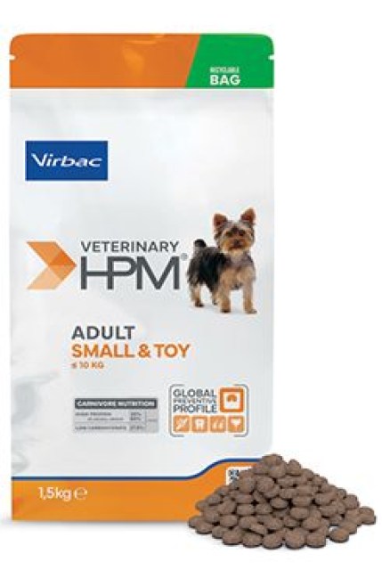 VET HPM Adult Dog Small&Toy 1,5kg