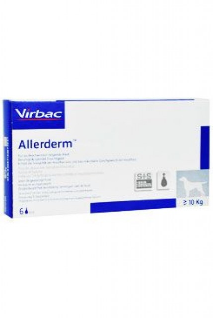 Allerderm Spot on 6x4ml pro psy a kočky nad 10kg