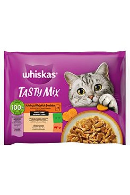 Whiskas kapsa Tasty Mix Country Collection 4x85g