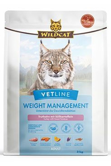 Wildcat VetLine Weight Management Turkey 3kg