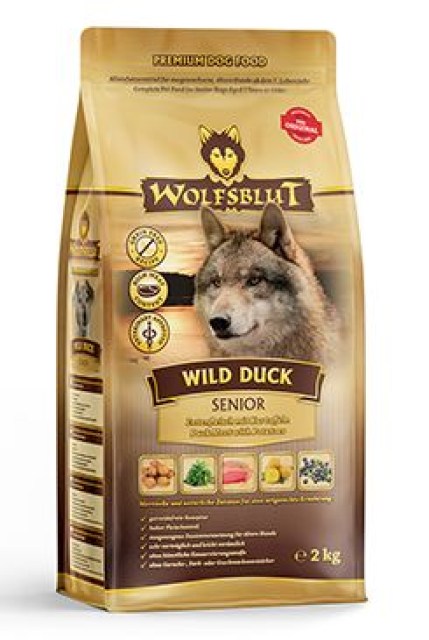 Wolfsblut Dog Senior Wild Duck 2kg