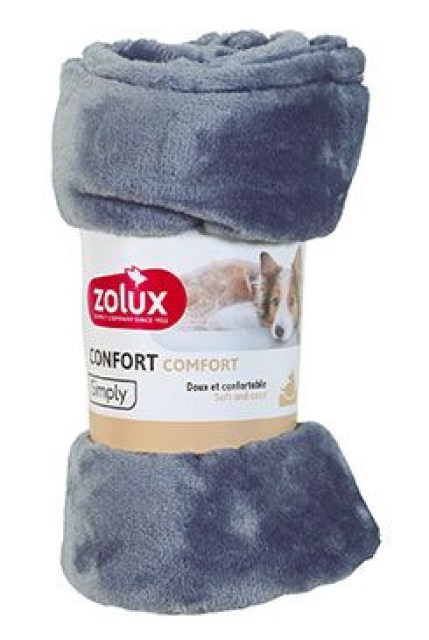 Pelech deka COCOON 100x75cm antracit Zolux
