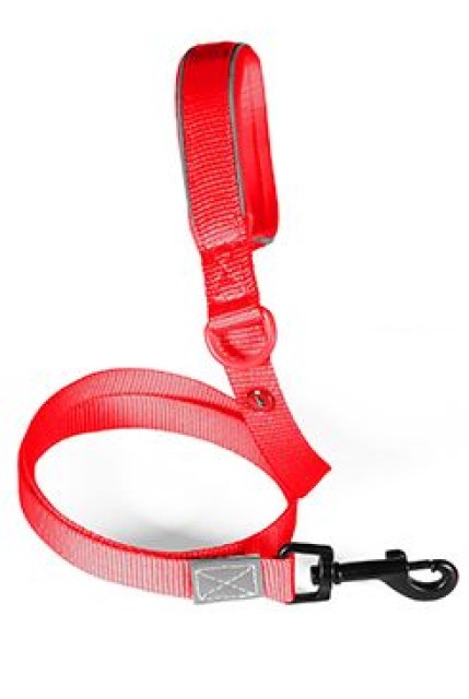 Vodítko pes PREMIUM nylon 20mm/1,2m červená Zolux