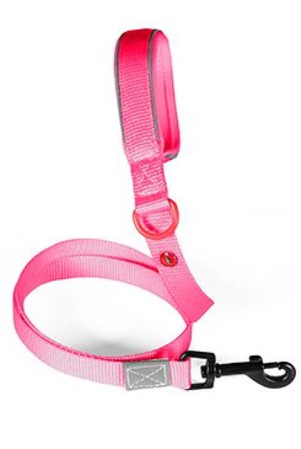 Vodítko pes PREMIUM nylon 25mm/1,2m fuchsiová Zolux