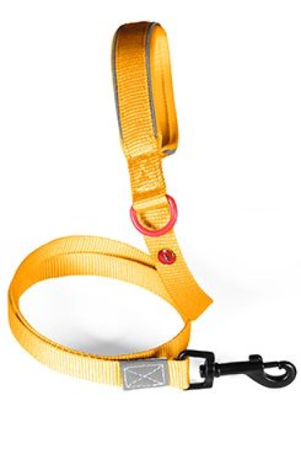 Vodítko pes PREMIUM nylon 25mm/1,2m žlutá Zolux