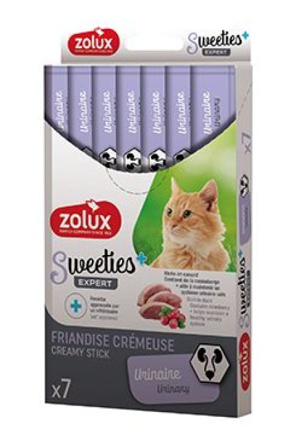 Pochoutka kočka SWEETIES Močové cesty 7ks Zolux