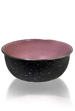 Miska nerez Camping Belly Heavy Premium růž/černá3,4l