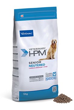 VET HPM Senior Dog Neutered Large & Medium 12kg NEW