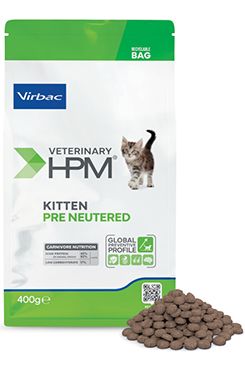 VET HPM Kitten Pre Neutered Cat 400g