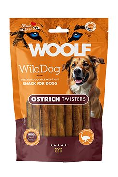 WOOLF WildDog poch. Twister Ostrich 100g
