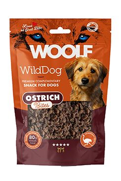WOOLF WildDog poch. Bites Soft Ostrich 100g