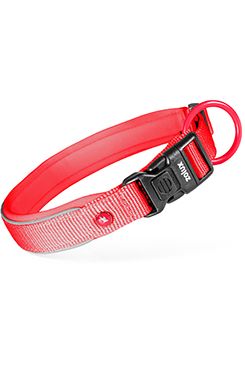 Obojek pes PREMIUM Nylon 20mm/35-40cm červená Zolux