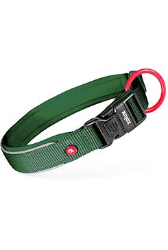 Obojek pes PREMIUM Nylon 20mm/40-45cm zelená Zolux