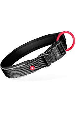 Obojek pes PREMIUM Nylon 25mm/45-50cm černá Zolux