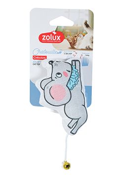 Hračka kočka CHATOUILLE Myška s krejzlíkem Zolux