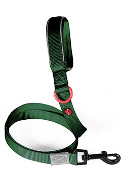 Vodítko pes PREMIUM nylon 15mm/1,2m tm.zelená Zolux