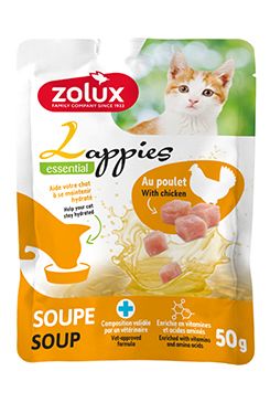 Pochoutka kočka LAPPIES polévka kuřecí 50g Zolux