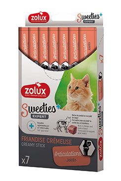 Pochoutka kočka SWEETIES Klouby 7ks Zolux
