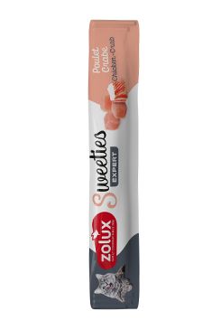 Pochoutka kočka CREAMY STICK kuře,krab 1ks Zolux